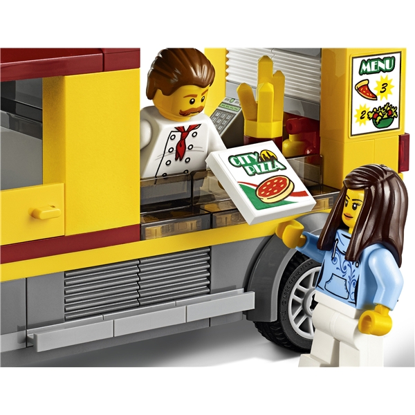 60150 LEGO City Pizza-auto (Kuva 7 tuotteesta 10)