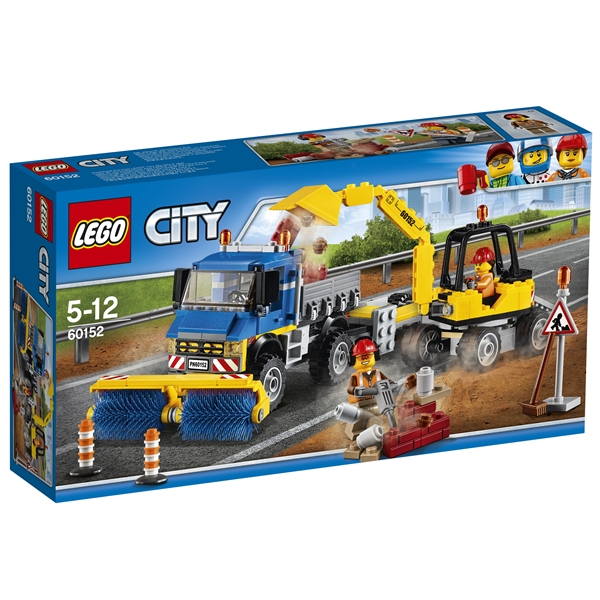 60152 LEGO City Kadunlakaisuauto ja kaivinkone (Kuva 1 tuotteesta 10)