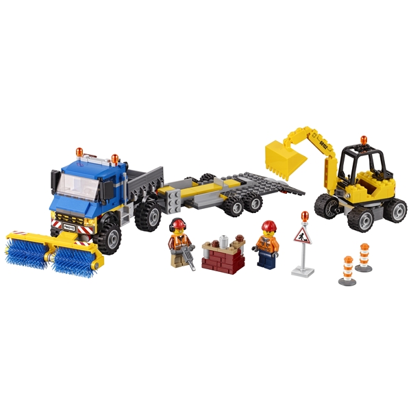 60152 LEGO City Kadunlakaisuauto ja kaivinkone (Kuva 5 tuotteesta 10)