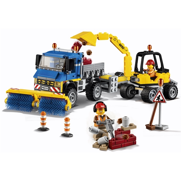 60152 LEGO City Kadunlakaisuauto ja kaivinkone (Kuva 7 tuotteesta 10)