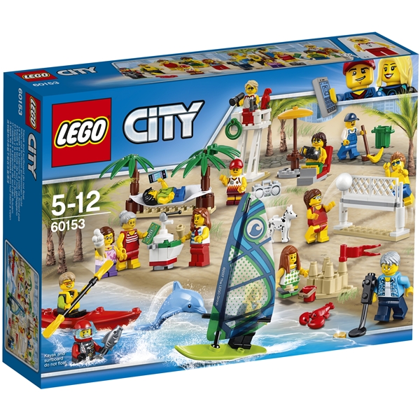 60153 LEGO City People - hauskaa rannalla (Kuva 1 tuotteesta 10)
