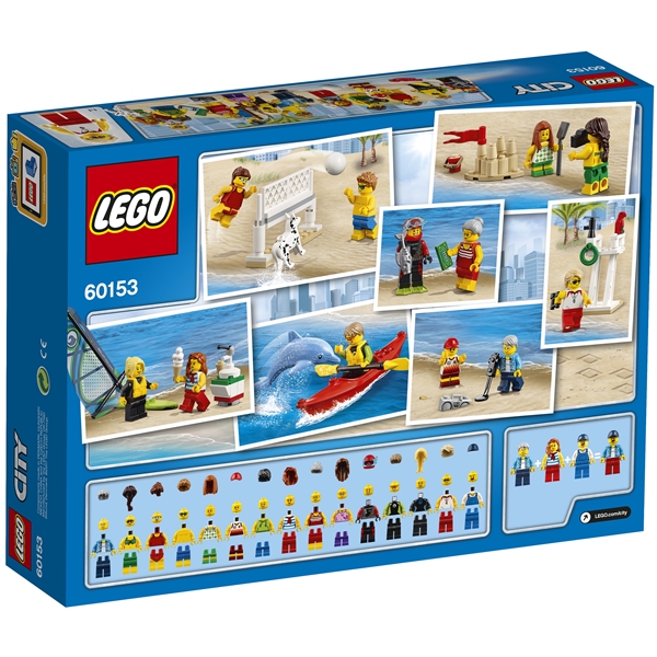 60153 LEGO City People - hauskaa rannalla (Kuva 2 tuotteesta 10)