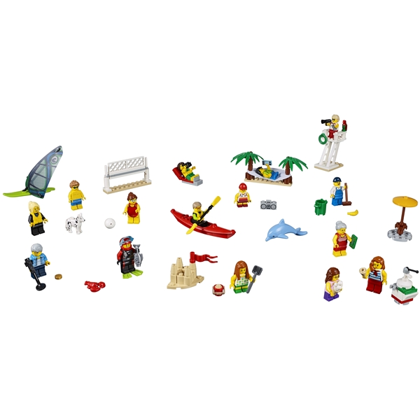 60153 LEGO City People - hauskaa rannalla (Kuva 3 tuotteesta 10)