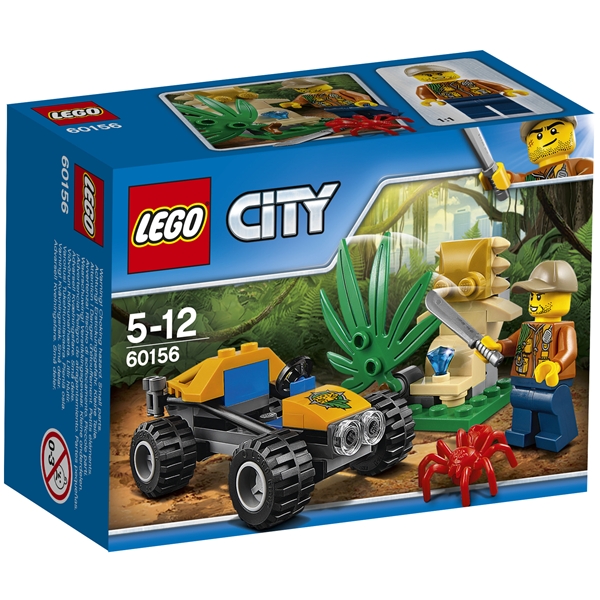 60156 LEGO City Viidakkoauto (Kuva 1 tuotteesta 6)