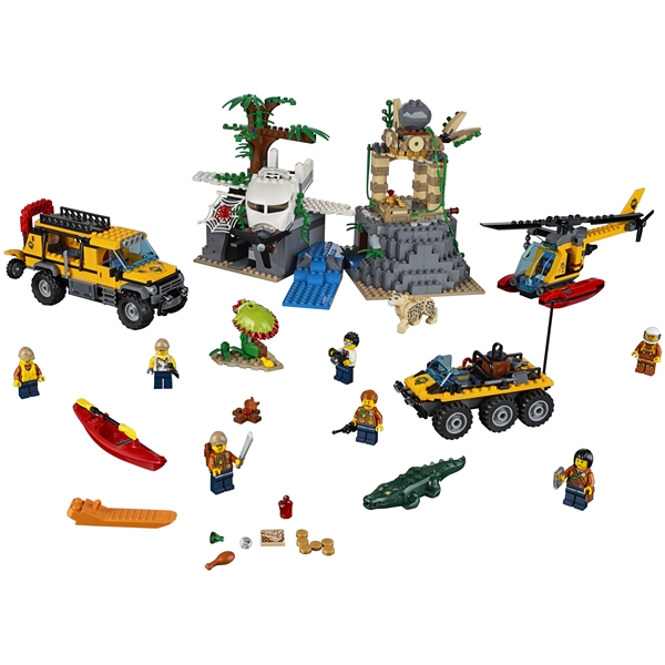 60161 LEGO City Viidakon Tutkimuspaikka (Kuva 3 tuotteesta 9)
