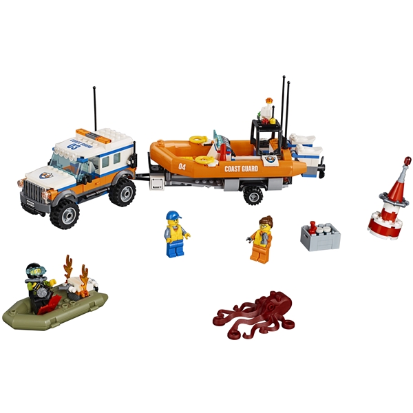 60165 LEGO City Nelivetoinen partioauto (Kuva 3 tuotteesta 9)