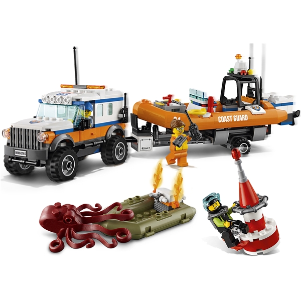 60165 LEGO City Nelivetoinen partioauto (Kuva 4 tuotteesta 9)