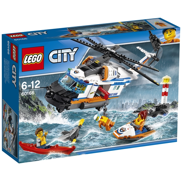 60166 LEGO City Järeä pelastushelikopteri (Kuva 1 tuotteesta 10)