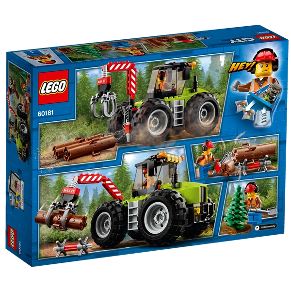 60181 LEGO City Metsätraktori (Kuva 2 tuotteesta 4)
