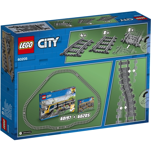 60205 LEGO City Trains Raiteet (Kuva 2 tuotteesta 3)