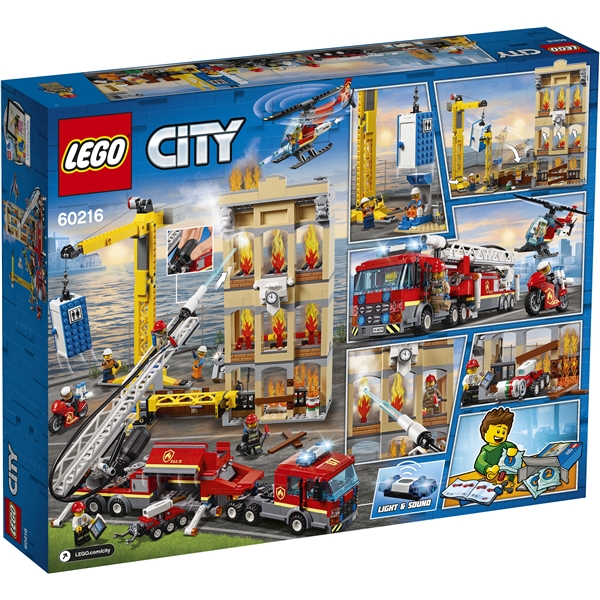 60216 LEGO City Keskustan palokunta (Kuva 2 tuotteesta 5)
