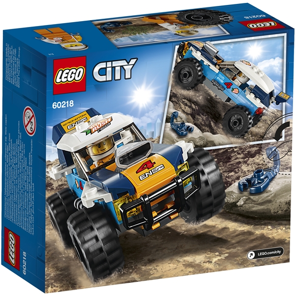 60218 LEGO City Aavikkoralliauto (Kuva 2 tuotteesta 4)