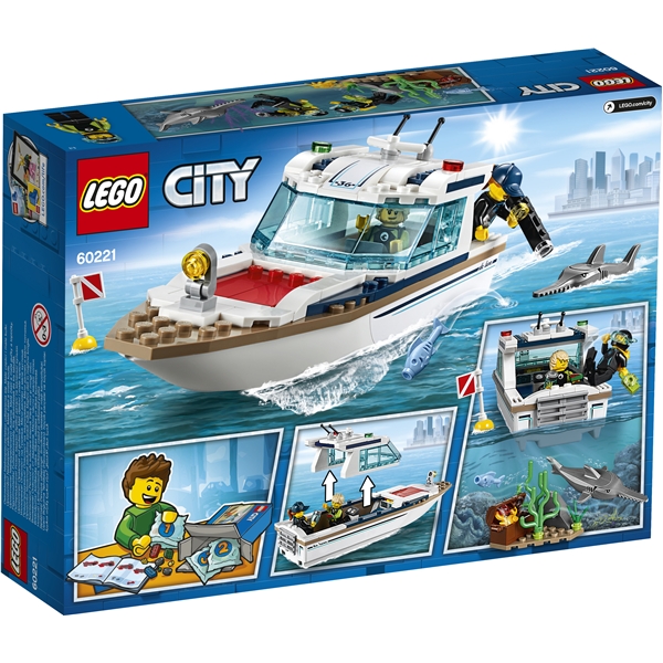 60221 LEGO City Sukellusjahti (Kuva 2 tuotteesta 5)