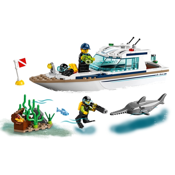 60221 LEGO City Sukellusjahti (Kuva 4 tuotteesta 5)
