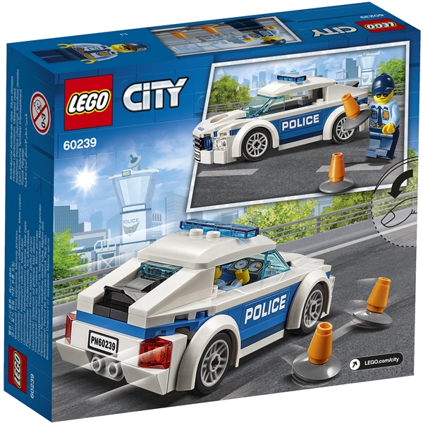 60239 LEGO City Poliisin partioauto (Kuva 2 tuotteesta 3)