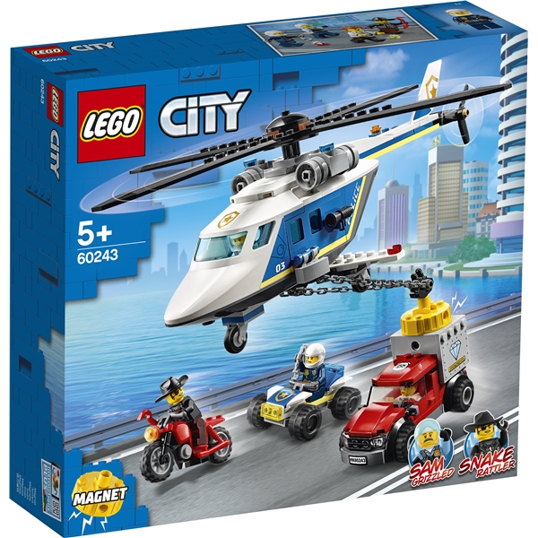 60243 LEGO City Police Takaa poliisihelikopter (Kuva 1 tuotteesta 3)
