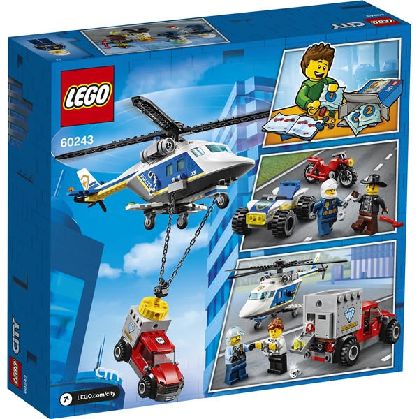 60243 LEGO City Police Takaa poliisihelikopter (Kuva 2 tuotteesta 3)