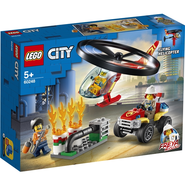 60248 LEGO City Fire Palokunnan helikopter (Kuva 1 tuotteesta 3)