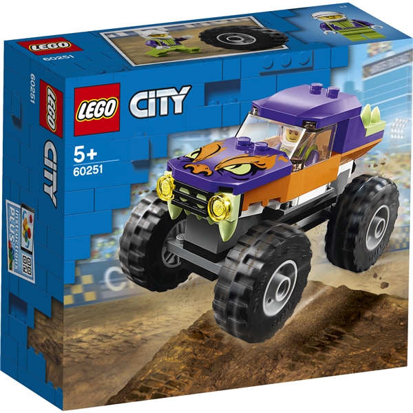 60251 LEGO City Great Vehicles Monsteriauto (Kuva 1 tuotteesta 3)