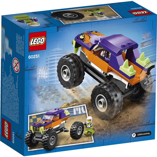60251 LEGO City Great Vehicles Monsteriauto (Kuva 2 tuotteesta 3)