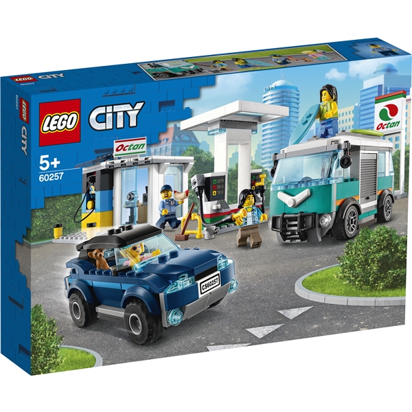 60257 LEGO City Turbo Wheels Huoltoasema (Kuva 1 tuotteesta 3)