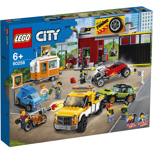 60258 LEGO City Turbo Wheels autokorjaamo (Kuva 1 tuotteesta 3)