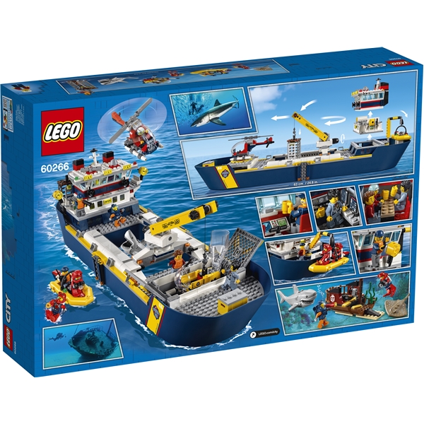 60266 LEGO City Oceans Valtameren tutkimuslaiva (Kuva 2 tuotteesta 10)