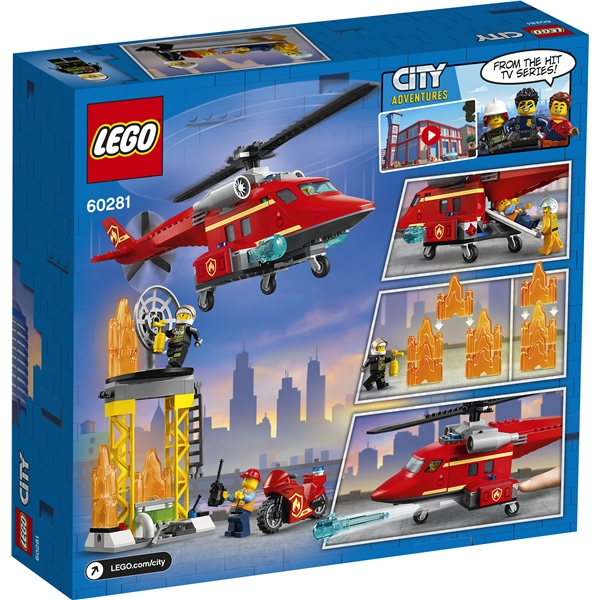 60281 LEGO City Palokunnan pelastushelikopteri (Kuva 2 tuotteesta 6)