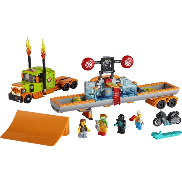 60294 LEGO City Stuntz Stunttishow’n rekka-auto (Kuva 3 tuotteesta 3)