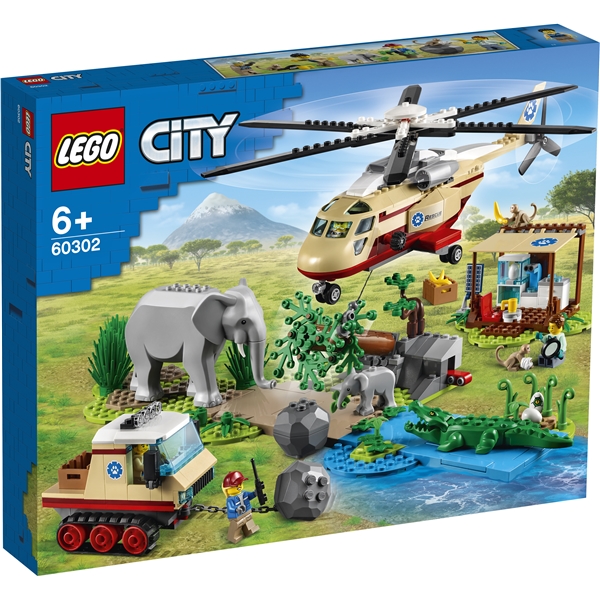 60302 LEGO City Wildlife Eläinpelastusyksikkö (Kuva 1 tuotteesta 3)