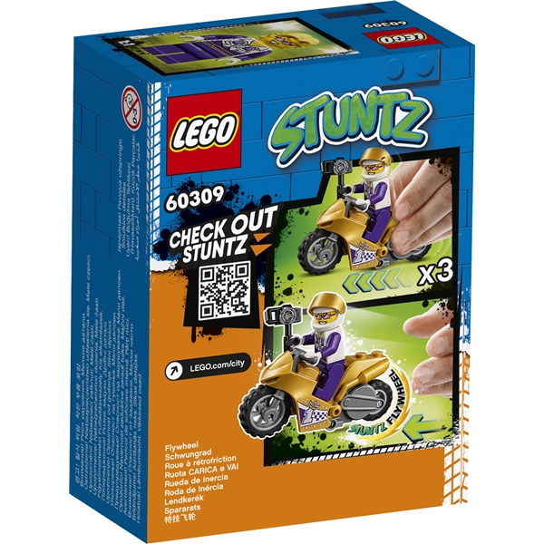 60309 LEGO City Stuntz Selfiestunttipyörä (Kuva 2 tuotteesta 3)