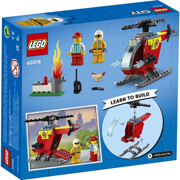 60318 LEGO City Fire Sammutushelikopteri (Kuva 2 tuotteesta 5)