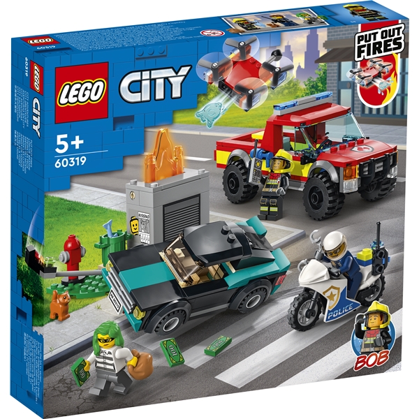 60319 LEGO City Fire Sammutustehtävä ja Poliisin (Kuva 1 tuotteesta 5)
