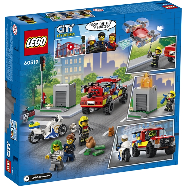 60319 LEGO City Fire Sammutustehtävä ja Poliisin (Kuva 2 tuotteesta 5)
