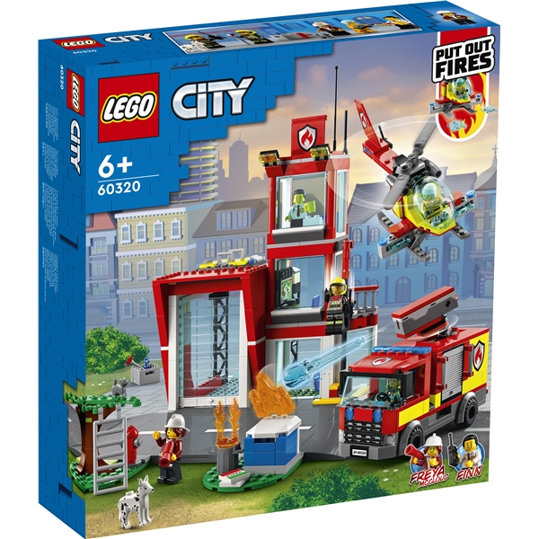 60320 LEGO City Fire Paloasema (Kuva 1 tuotteesta 6)