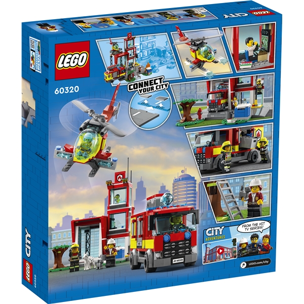 60320 LEGO City Fire Paloasema (Kuva 2 tuotteesta 6)