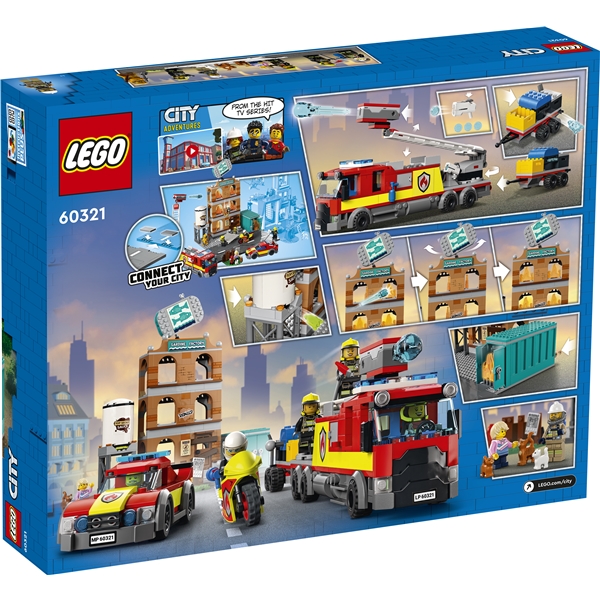 60321 LEGO City Fire Palokunta (Kuva 2 tuotteesta 5)