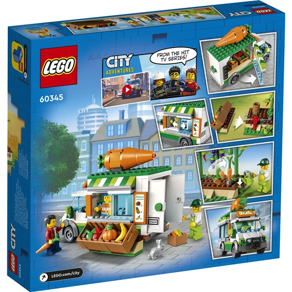 60345 LEGO City Kesätorin Pakettiauto (Kuva 2 tuotteesta 7)