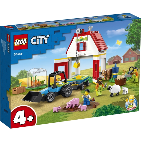 60346 LEGO City Ulkorakennus & Maatilan Eläimet (Kuva 1 tuotteesta 7)