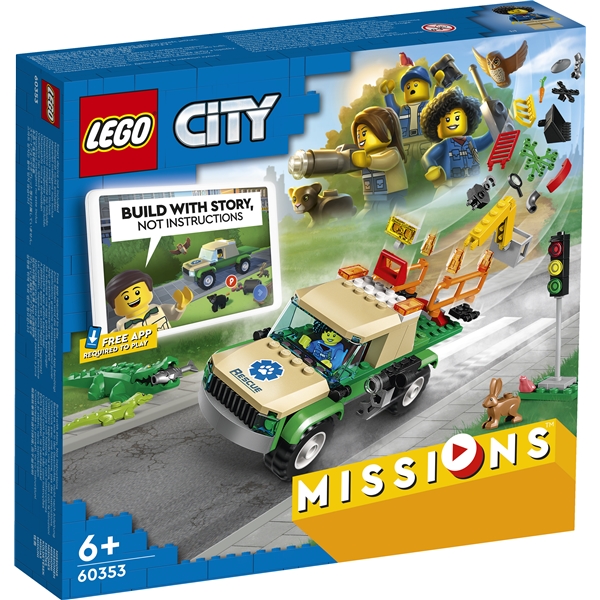 60353 LEGO City Villieläinten Pelastustehtävä (Kuva 1 tuotteesta 6)
