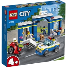 60370 LEGO City Takaa-ajo Poliisiasemalla