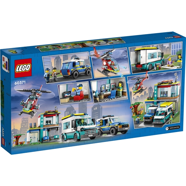 60371 LEGO City Hälytysajoneuvojen Päämaja (Kuva 2 tuotteesta 6)
