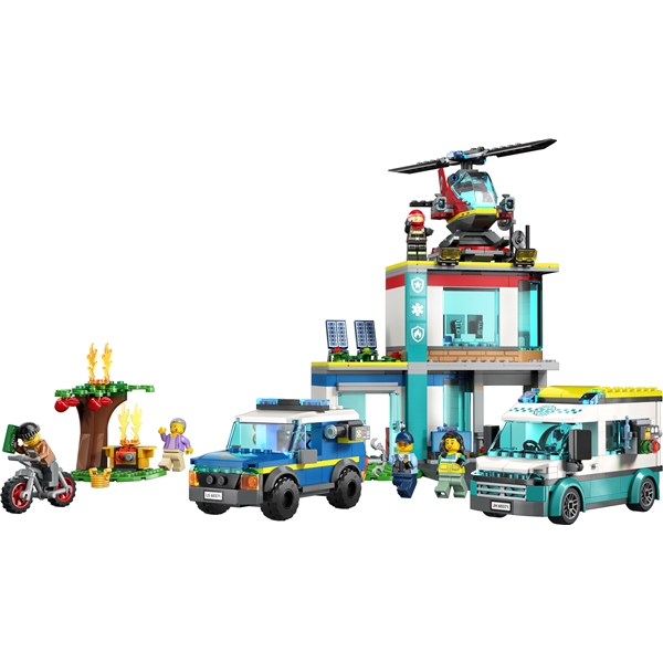 60371 LEGO City Hälytysajoneuvojen Päämaja (Kuva 3 tuotteesta 6)