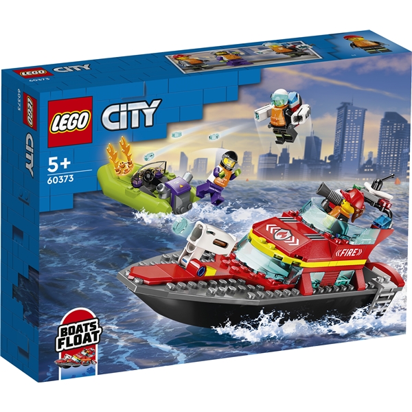 60373 LEGO City Palokunnan Pelastusvene (Kuva 1 tuotteesta 6)