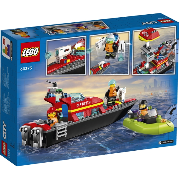60373 LEGO City Palokunnan Pelastusvene (Kuva 2 tuotteesta 6)