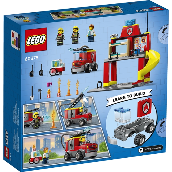 60375 LEGO City Paloasema ja Paloauto (Kuva 2 tuotteesta 6)