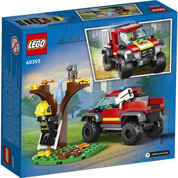 60393 LEGO City Palokunnan Nelivetoauto (Kuva 2 tuotteesta 6)