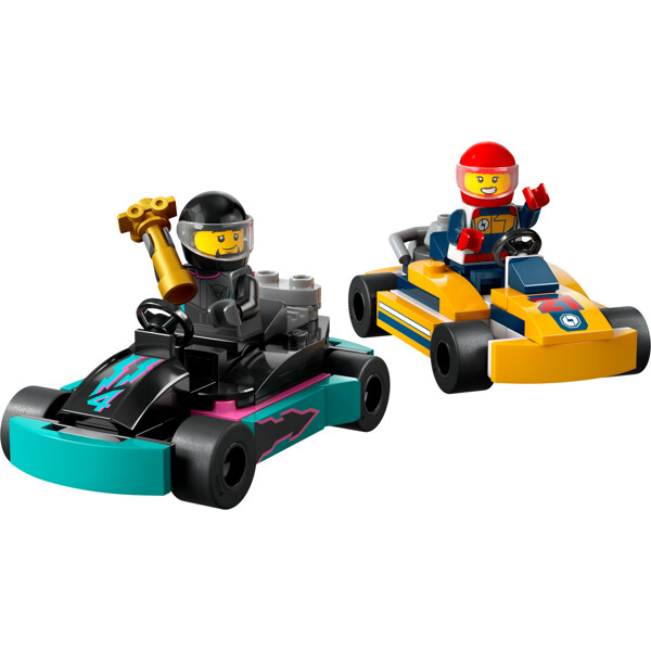 60400 LEGO City Kartingauto & kilpa-ajaja (Kuva 3 tuotteesta 6)