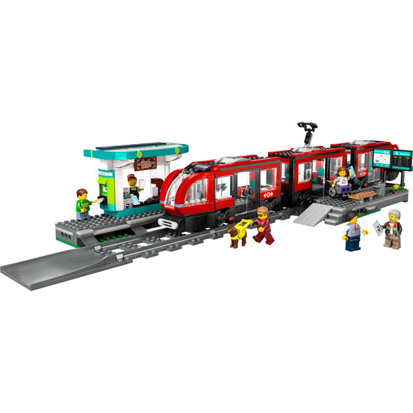 60423 LEGO City Raitiovaunu ja Asema (Kuva 3 tuotteesta 5)