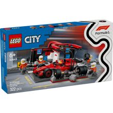 60443 LEGO City F1 Ferrari Varikkopysähdys